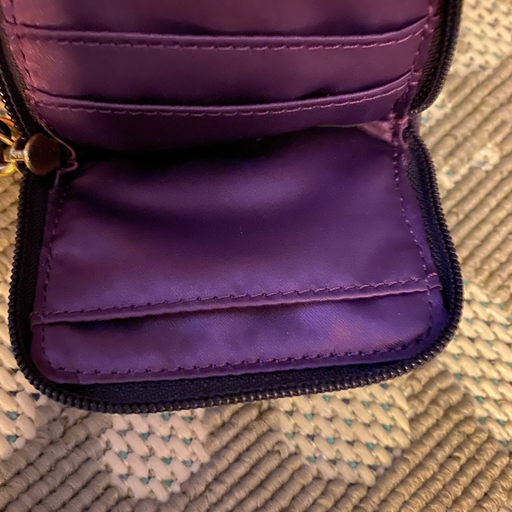 Purple Coach Card holder - Picture 3 of 3